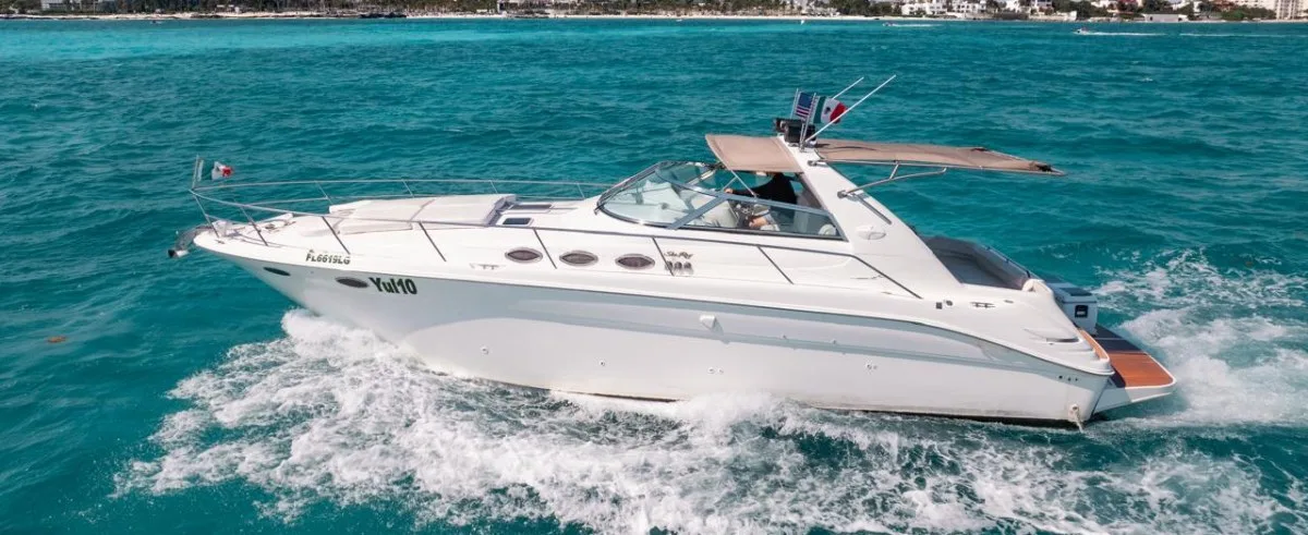 Yul10 SeaRay — Yate de lujo en Cancún disponible para renta
